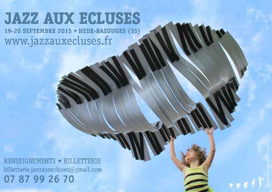Affiche Jazz aux Écluses 2015